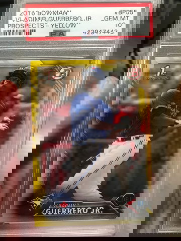 Vladimir Guerrero Jr. 1st Bowman Yellow (Pop 44)