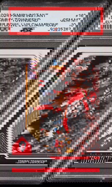 Tommy Townsend 2023 Panini NFL Superbowl Champions #16 Card PSA 10 Gem Mint