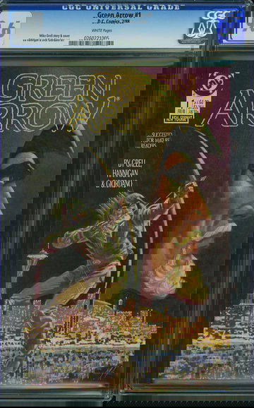 GREEN ARROW #1, CGC 9.6 NM+