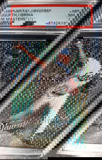 Psa 7 1999 Metal Universe #68 Ugueth Urbina Gem Masters # /1 one of one Shipping from Canada 