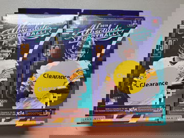 LOT OF 2 2019 ABSOLUTE HANGER BOXES