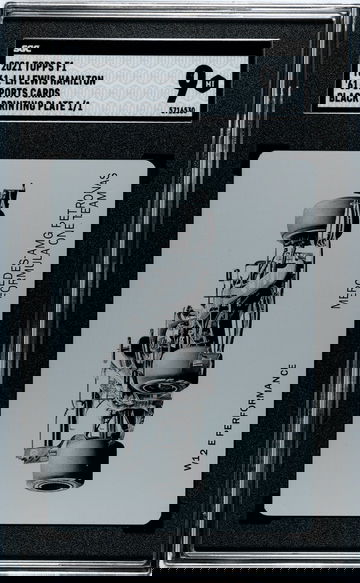 2021 Topps Chrome Lewis Hamilton 1961 Black Printing Plate 1/1 F1 Formula 1 