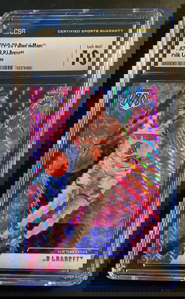 2019-20 Panini Mosaic RJ Barrett Pink Camo Graded GEM MINT 10 Low POP!