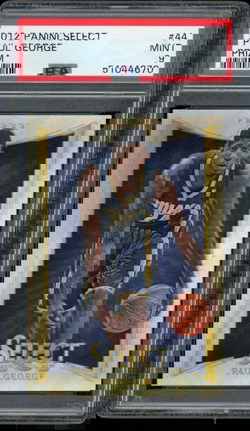 Paul George 2012-13 Panini Select Prizm Silver #44 PSA 9 MINT Pacers Thunder Clippers!