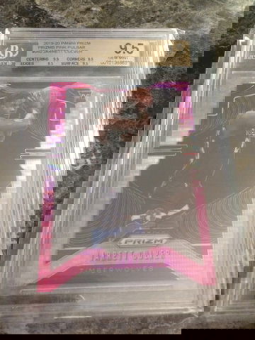 2019 Panini Prizm Jarrett Culver Pink Pulsar BGS 9.5 True Gem