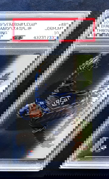 2019 Topps Stadium Club #88 - Throwing - Fernando Tatis Jr - PSA 10