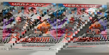 2021 bowman mega box lot of 2