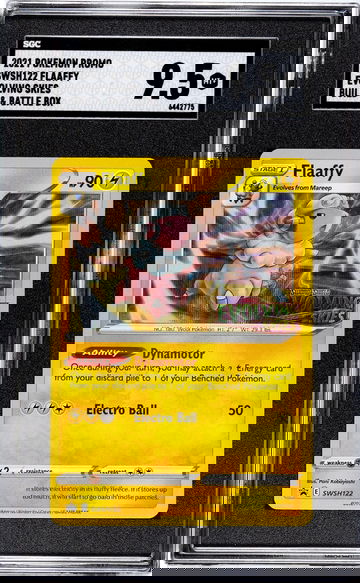 2021 Pokemon Promo #SWSH122 Flaaffy Evolving Skies Build & Battle Box SGC 9.5