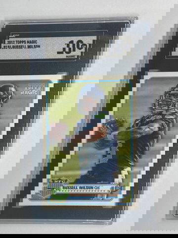 2012 Topps Magic Football Russell Wilson Seattle Seahawks #181 ROOKIE/RC 