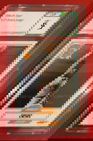 1990 Fleer New York Knicks Patrick Ewing