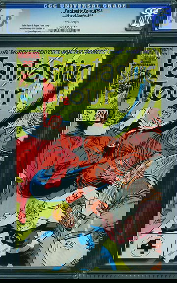 FANTASTIC FOUR #294, CGC 9.8 NM/MT