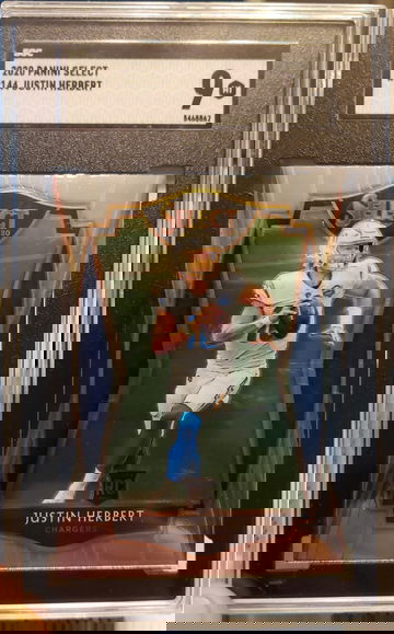 Justin Herbert RC 2020 Select #144 Premier SGC 9