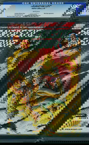 FANTASTIC FOUR #575, CGC 9.8 NM/MT