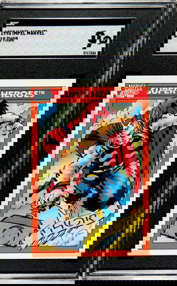 1990 IMPEL MARVEL #18 THOR SGC 9 MT