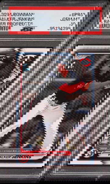 2024 Bowman Paper Prospects Walker Jenkins #BP43 PSA 10