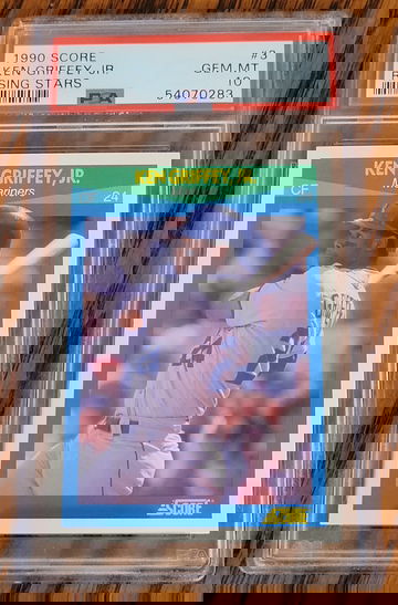 1990 Score Ken Griffey Jr PSA 10 Rising Stars