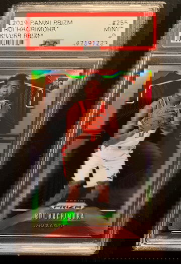 2019 Prizm Silver Rui Hachimura PSA 9 