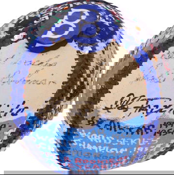 JSA 7- Single Signed- Jackie Robinson Charles Fazzino 1/1 Baseball