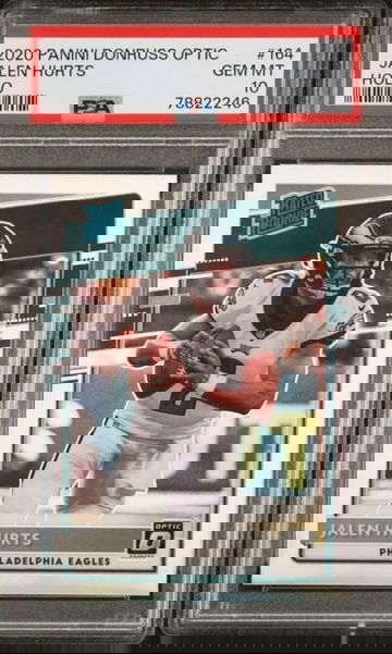 2020 Panini Donruss Optic Jalen Hurts Holo PSA 10