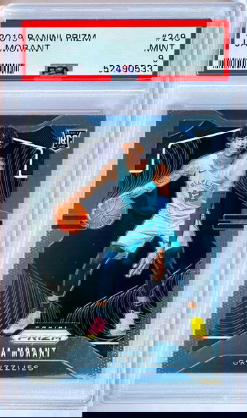 2019 Panini Prizm Ja Morant RC #249 PSA 9 MINT