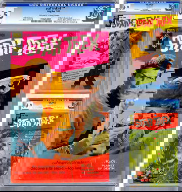 STAR TREK #1-2-3 CGC 6.5-6.0-6.0 *CLASSIC TOS TV SERIES* ADAPTN GOLD KEY 1967-68