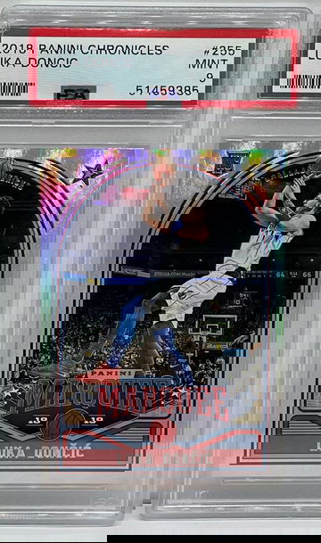 2018 Chronicles Marquee Luka Doncic PSA 9