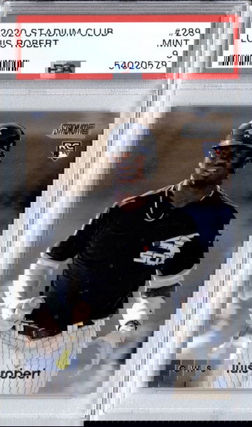 2020 Stadium Club #289 Luis Robert RC PSA 9