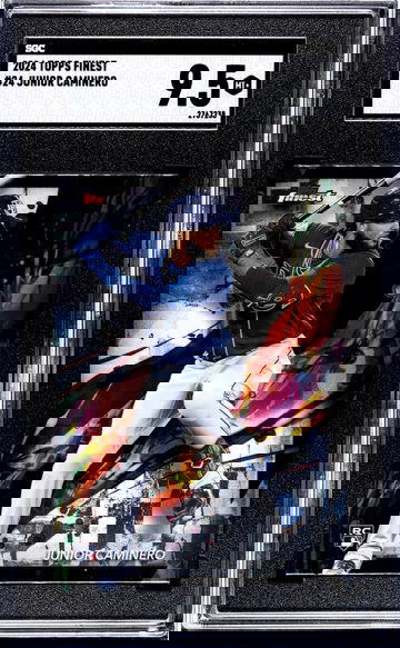 2024 Topps Finest Junior Caminero #24 RC SGC 9.5