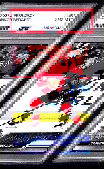 2023 UD Young Guns Connor Bedard #451 PSA 10