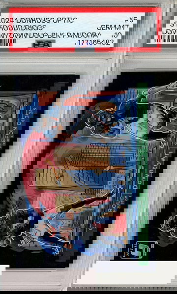 2024 PANINI DONRUSS OPTIC DWNTN DUO STROUD DIGGS #5 BLK PAND PSA 10