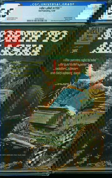 FOUR COLOR #1155, CGC 5.5 FN- (John Wayne cover)