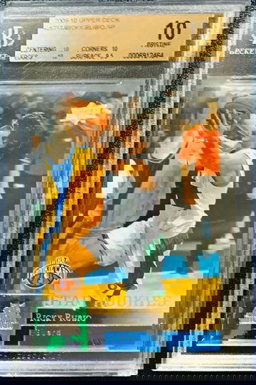 2009-10 Upper Deck Ricky Rubio SP RC BGS 10 Pristine POP 7