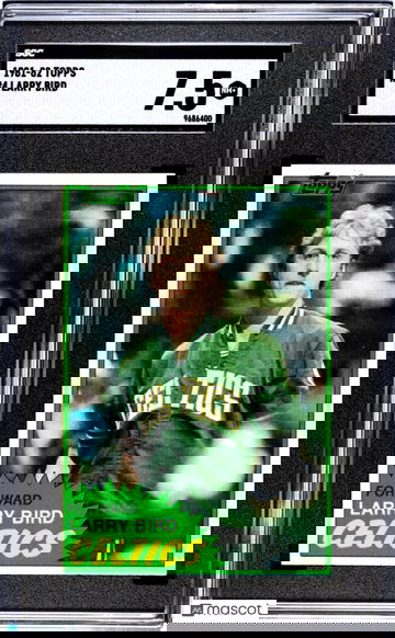 1981-82 Topps Larry Bird #4 SGC 7.5