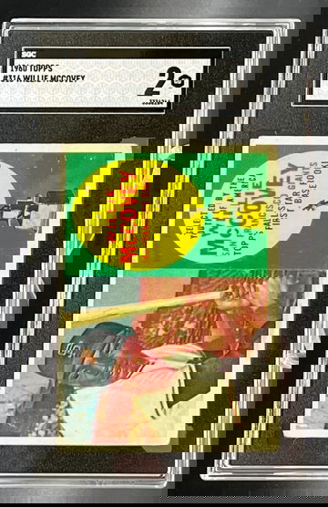 1960 Topps Willie McCovey # 316  SGC 2 rookie