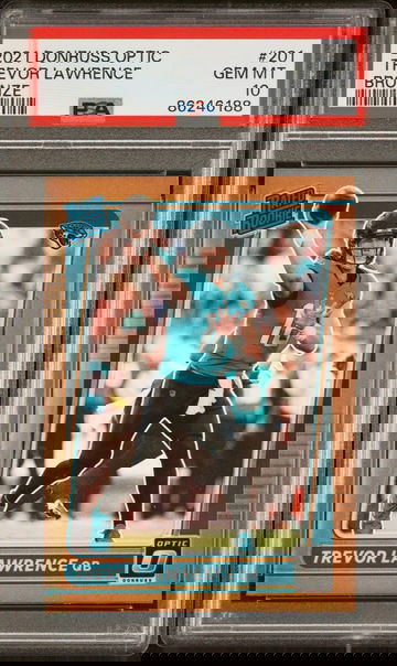 2021 Donruss Optic Trevor Lawrence Bronze PSA 10