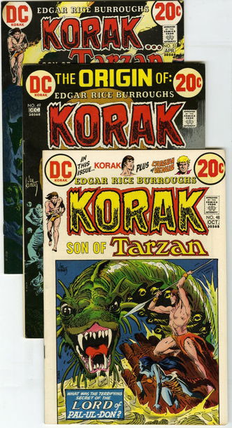 Korak, Son of Tarzan (1972-75) 40 Issue Lot