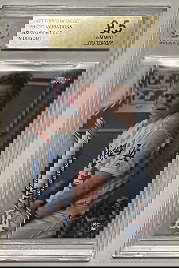 2020 Topps Update Gavin Lux Variation SP Rookie RC BGS 9.5 #U234