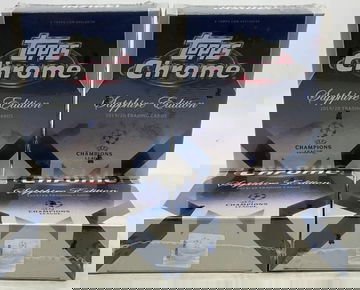 (Lot x4) 2019 Topps Sapphire Hobby Box Sealed - Haaland Rookie! LOT OF 4