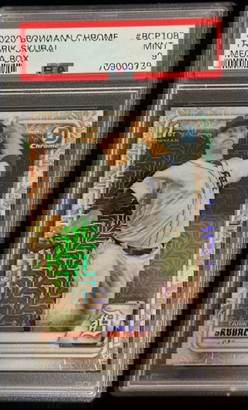 2020 Bowman Chrome Mega Box Tarik Skubal #BCP108 PSA 9 Tigers