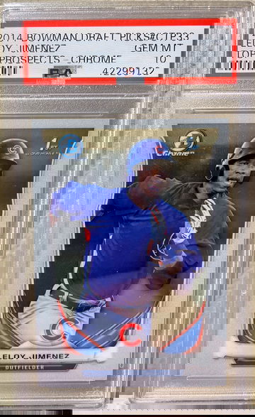 2014 Bowman Chrome Eloy Jimenez PSA 10 CTP33