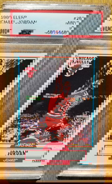 1990 Fleer #26 Michael Jordan PSA 9 MINT