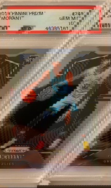 2019 Panini Prizm Ja Morant PSA 10
