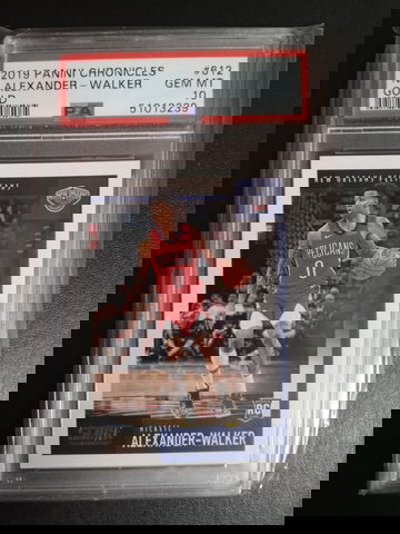 2019-20 Nickel Alexander Walker Chronicles Gold 8/10 PSA 10