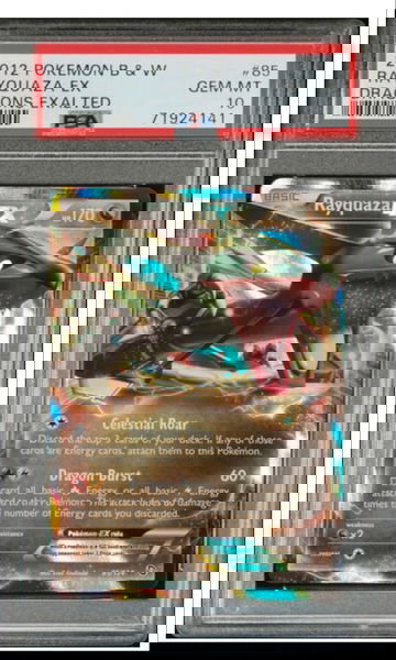 2012 Pokemon B & W Rayquaza # 85 PSA 10