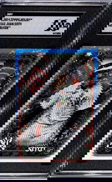 2024 Topps Holiday #H162 Juan Soto Variation SGC 10