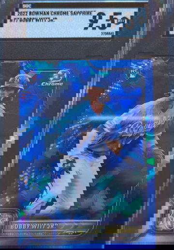 2022 Bowman Chome Sapphire Bobby Witt jr