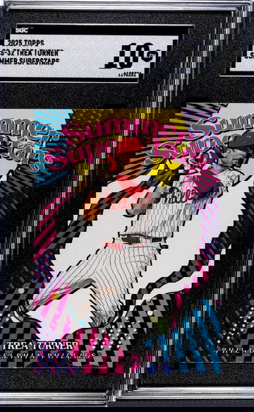 2025 Topps #SS-32 Trea Turner Summer Superstars SGC 10