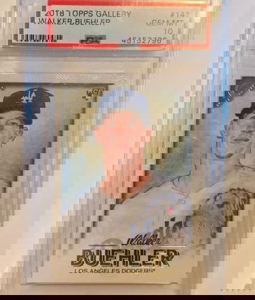 Walker Buehler 2018 Topps Gallery RC PSA 10