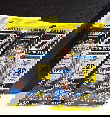 (2) 2017 Donruss Racing Factory Sealed Jumbo Cello Value Fat Packs 60 Cards