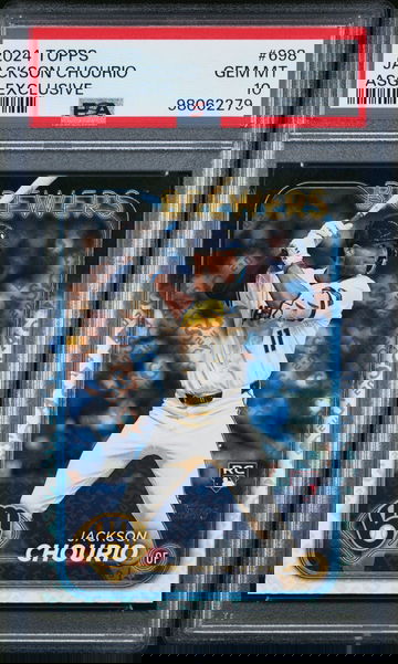 2024 Topps Jackson Chourio All Star Game Foil PSA 10